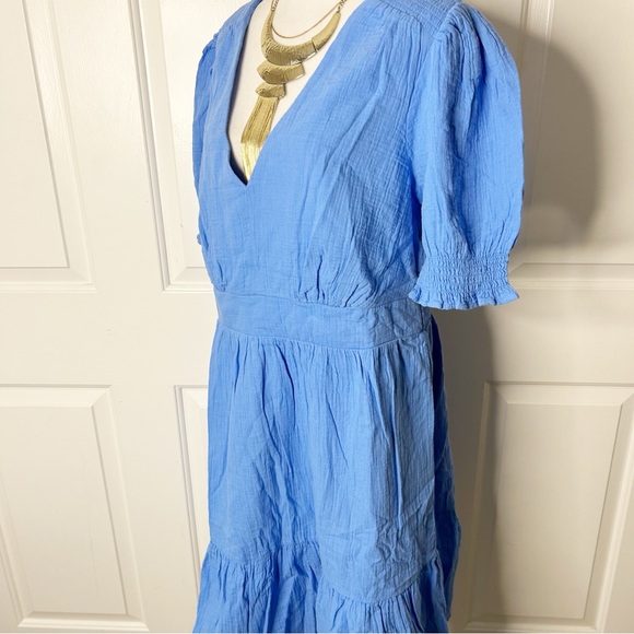 Boden Anna Double Cloth Short Dress
Ocean Blue (Size 14) - Picture 6 of 10